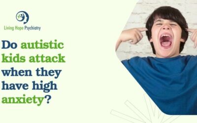 Do autistic kids attack when they have high anxiety?