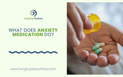 What does anxiety medication do?